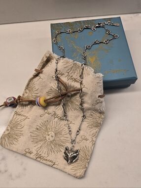 Jes Maharry Silver Fox Necklace